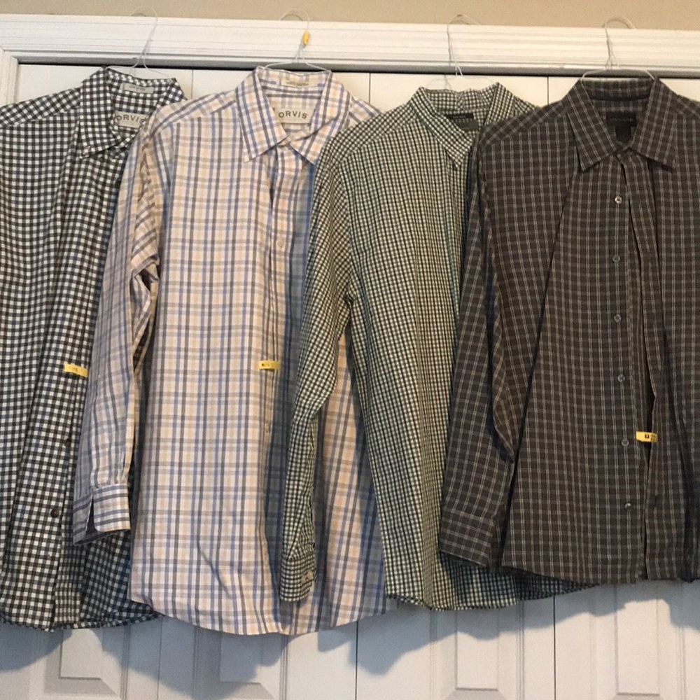 Lot of 4 Men’s Oxfords sz Large